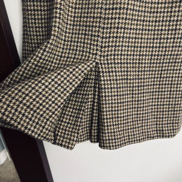 Orvis Vintage100% Irish Shetland wool Kick Pleat Heritage/Preppy Equestrian 6 - Picture 3 of 8